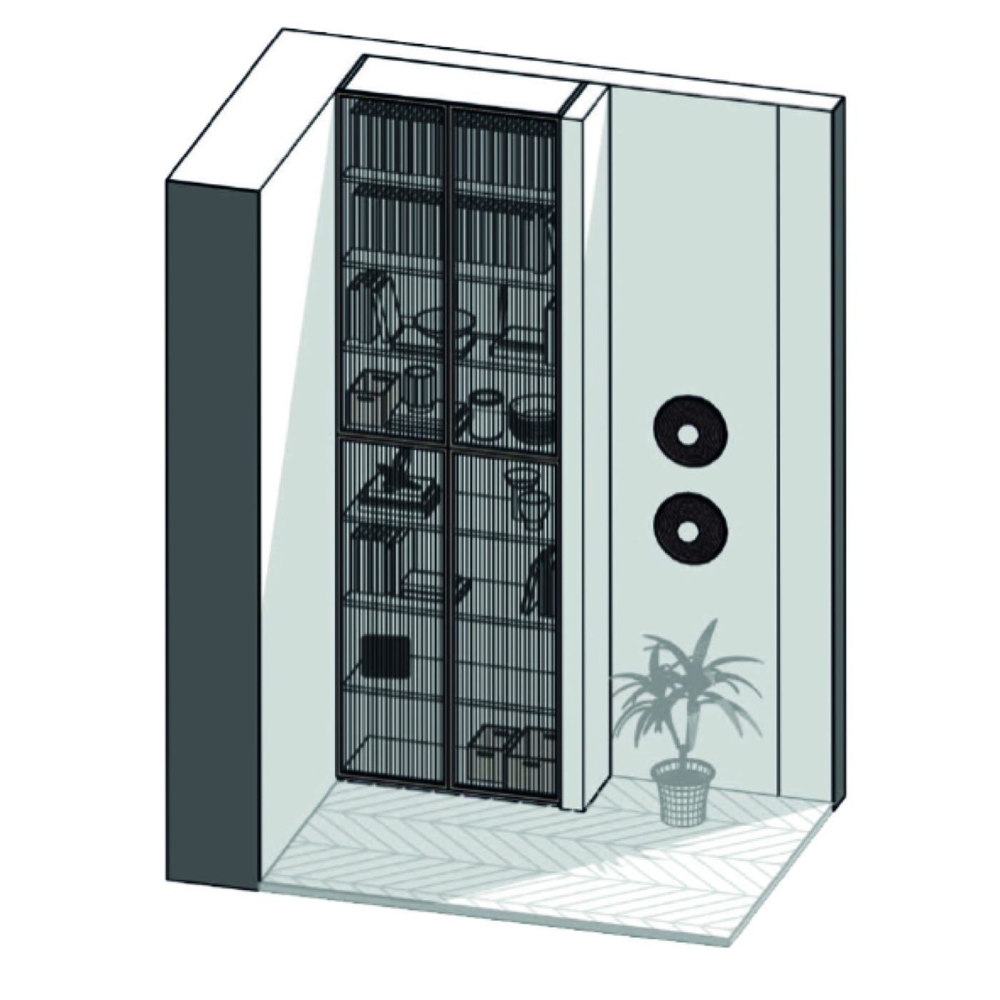 Built-in storage study